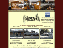 Tablet Screenshot of northridgerestaurant.com